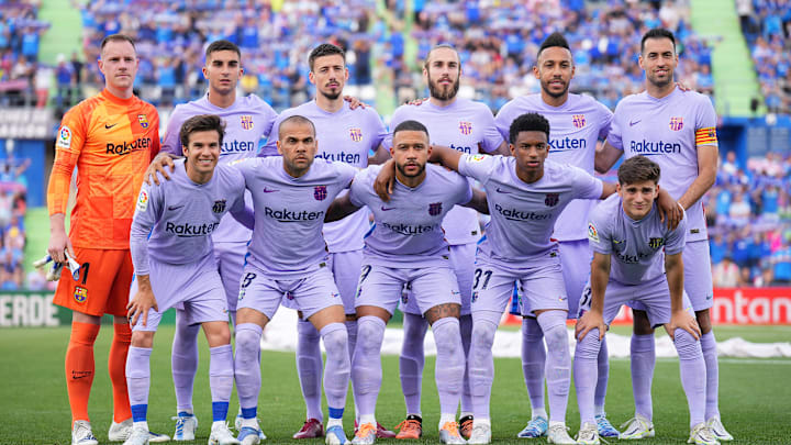 FC Barcelone 2021-2022.