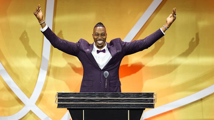 Dwight Howard was officially enshrined in the Basketball Hall of Fame on Saturday, taking his place among the sports best and giving him the love he justly deserves.