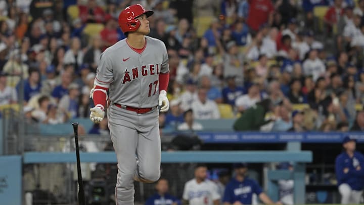 Los Angeles Angels designated hitter Shohei Ohtani (17)