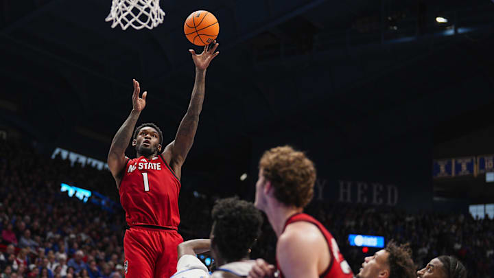 NC State basketball forward Brandon Huntley-Hatfield