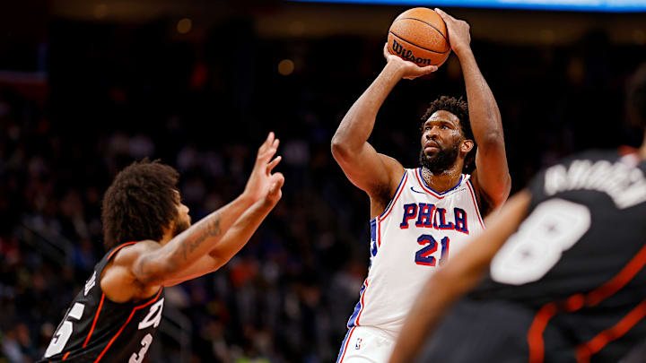 Philadelphia 76ers v Detroit Pistons