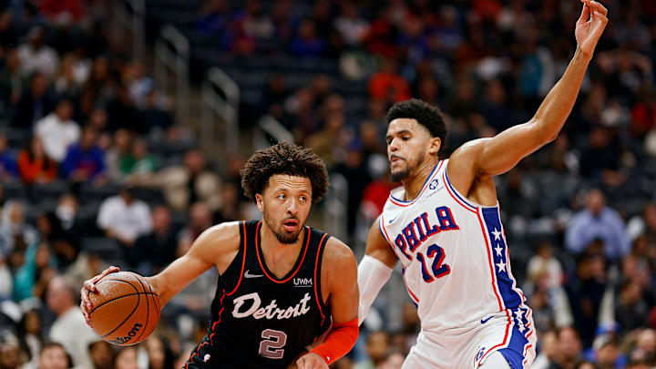 Philadelphia 76ers v Detroit Pistons