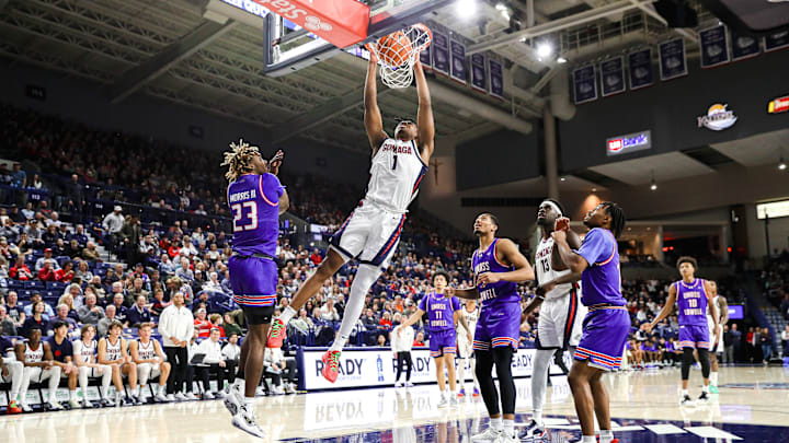 Gonzaga senior guard Michael Ajayi.
