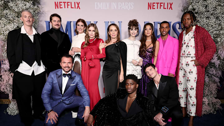 Emily In Paris, French Consulate Red Carpet