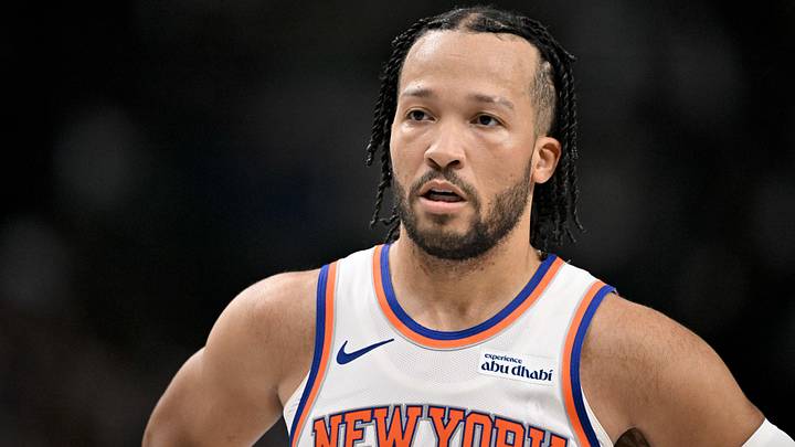 Nov 19, 2025; Dallas, Texas, USA; New York Knicks guard Jalen Brunson (11) looks on during the second quarter against the Dallas Mavericks at the American Airlines Center. Mandatory Credit: Jerome Miron-Imagn Images Nov 19, 2025; Dallas, Texas, USA; New York Knicks guard Jalen Brunson (11) looks on during the second quarter against the Dallas Mavericks at the American Airlines Center. Mandatory Credit: Jerome Miron-Imagn Images