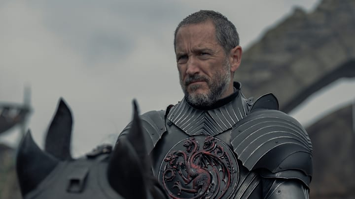 Bertie Carvel (Baelor Targaryen) in A Knight of the Seven Kingdoms. Courtesy of Steffan Hill/HBO. Bertie Carvel (Baelor Targaryen) in A Knight of the Seven Kingdoms. Courtesy of Steffan Hill/HBO.