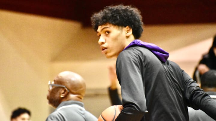 JuJu Ervin was an interior enforcer for Team Washington boys in their win at the 2025 Northwest Shootout.