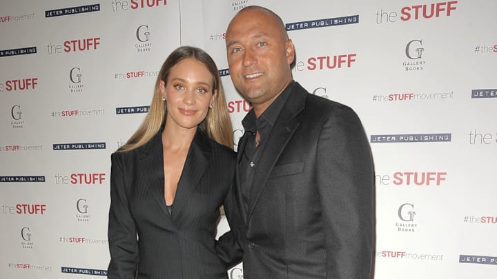 Derek Jeter se convirtió en padre por cuarta vez junto a su esposa Hannah