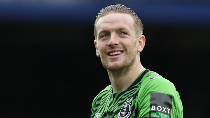 Jordan Pickfort est arrivé à Everton à l'été 2017