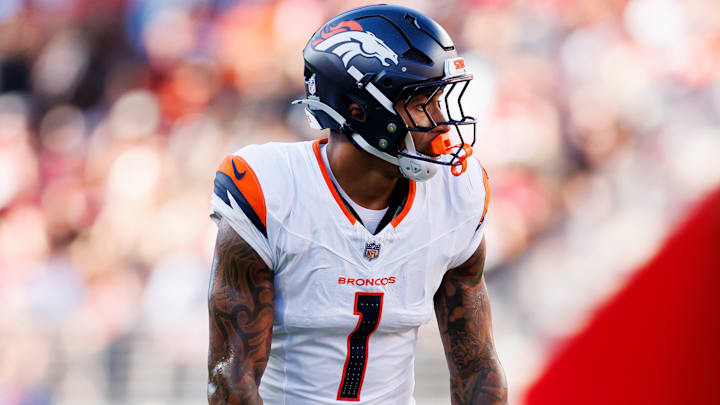 Denver Broncos TE Evan Engram