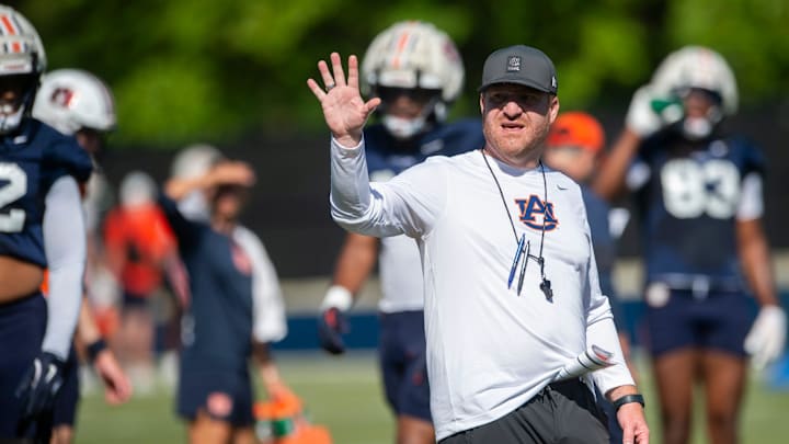 Auburn Tigers head coach Alex Golesh enters his first season leading the program with high hopes.