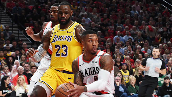 Los Angeles Lakers v Portland Trail Blazers