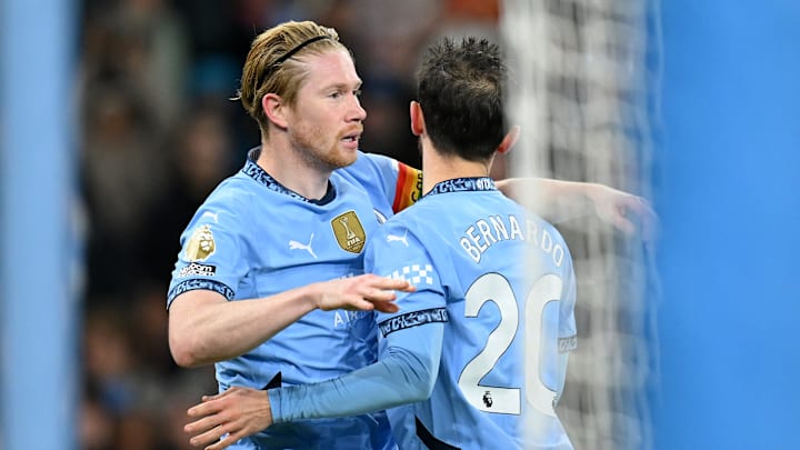 Kevin De Bruyne was hugely influential in Man City's win