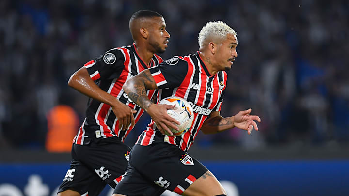 Luciano, autor do gol único do SPFC na derrota para o Talleres, deve sair jogando