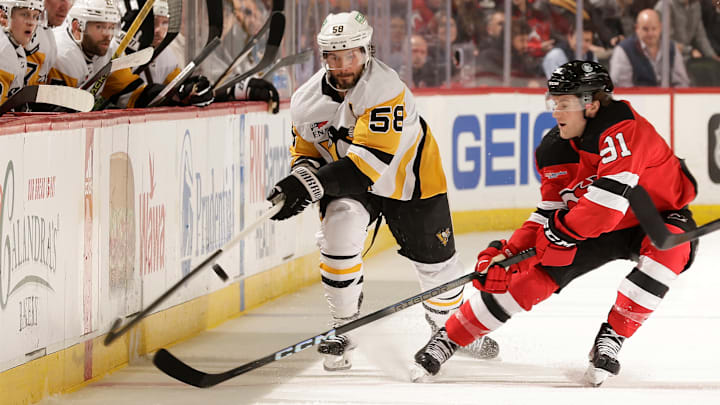 Pittsburgh Penguins v New Jersey Devils
