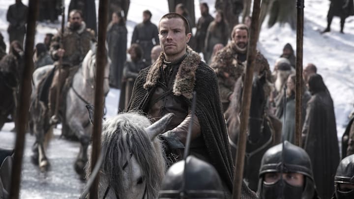 Joe Dempsie (Gendry) in Game of Thrones season 8 Episode 1, "Winterfell"