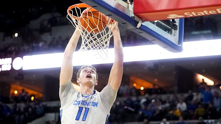 Creighton Bluejays center Ryan Kalkbrenner (11)