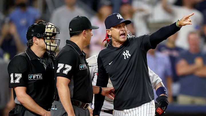 Aaron Boone habló de los problemas de su equipo ante Astros