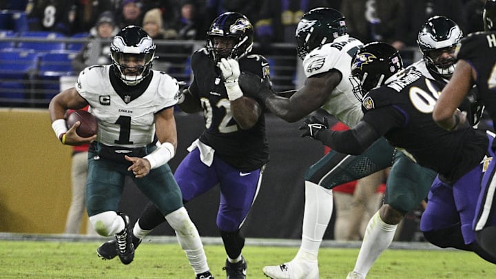 The Eagles and Ravens top the latest list of odds to win Super Bowl 60.