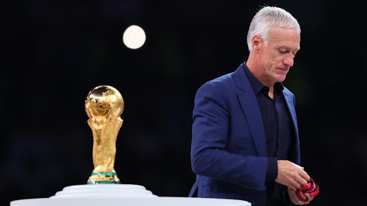 Didier Deschamps n'est pas parvenu à remporter avec l'équipe de France un deuxième Mondial de suite