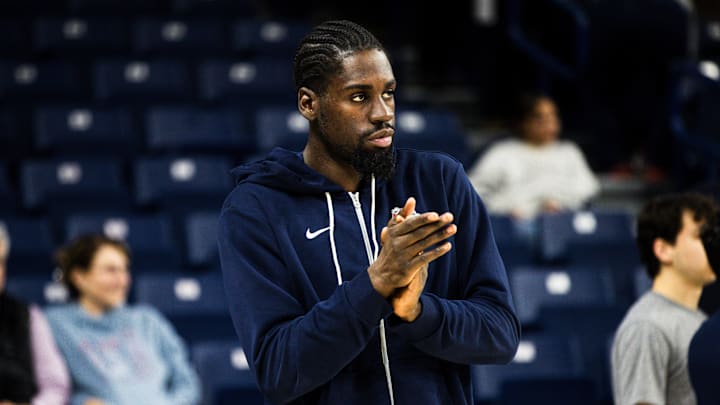 Gonzaga Bulldogs forward Graham Ike. Gonzaga Bulldogs forward Graham Ike.