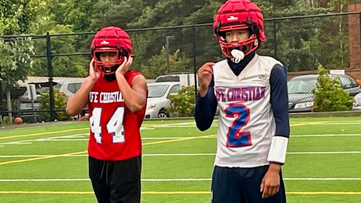 Life Christian's Jabez Boyd is one of the rising dual-threat quarterbacks in Class 1A. Life Christian's Jabez Boyd is one of the rising dual-threat quarterbacks in Class 1A.