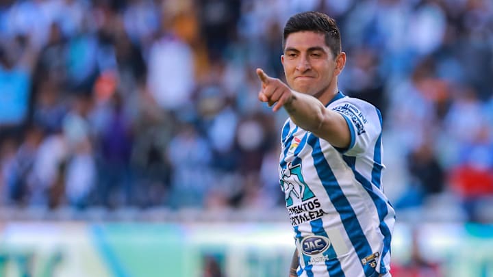 Guzmán es uno de los goleadores del Pachuca
