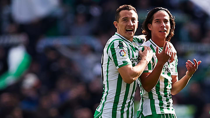Andres Guardado y Diego Lainez, Real Betis Balompie