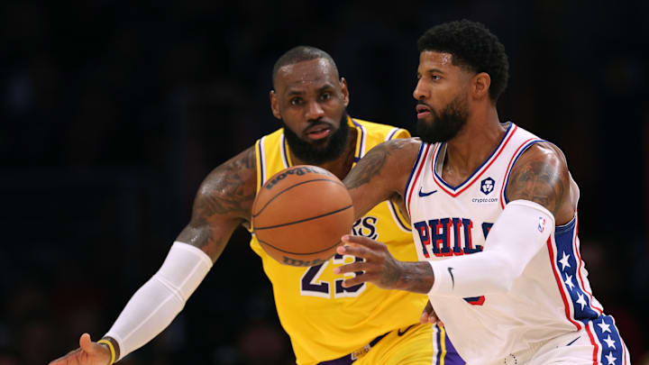 76ers, Paul George, LeBron James
