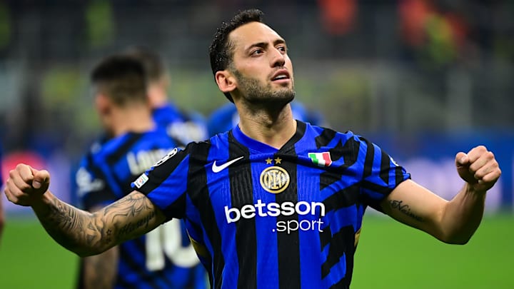 UEFA Champions League football match Inter Milan and Arsenal FC at San Siro football match