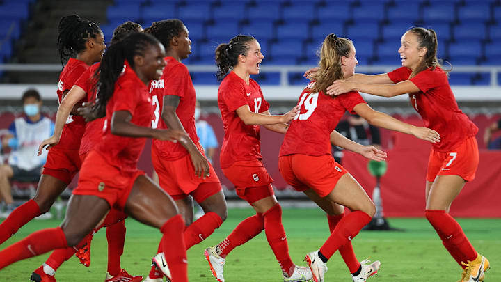 La selección femenina de Canadá, campeona olímpica