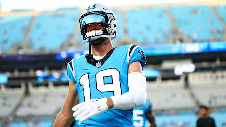 Carolina Panthers wide receiver Adam Thielen