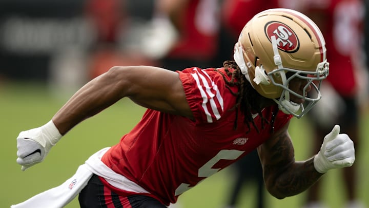 San Francisco 49ers wide receiver Demarcus Robinson (5)