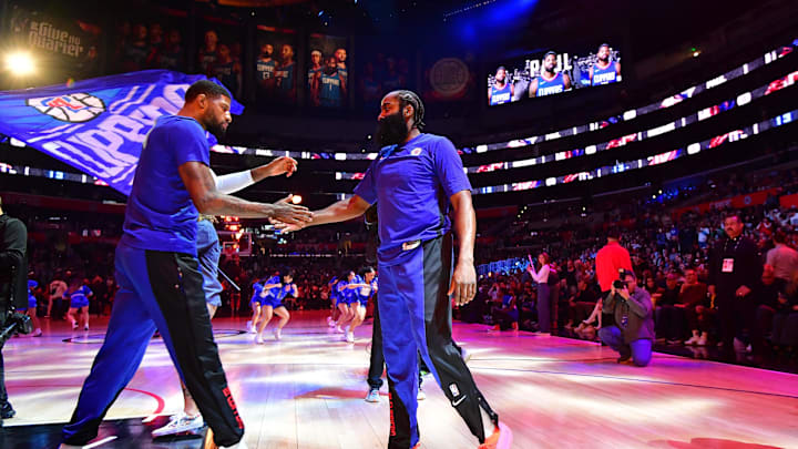 Paul George, James Harden, LA Clippers