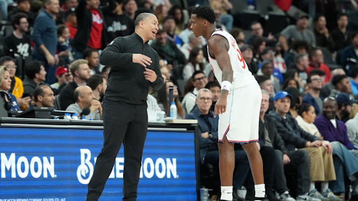 Tyronn Lue, Bennedict Mathurin, LA Clippers Tyronn Lue, Bennedict Mathurin, LA Clippers