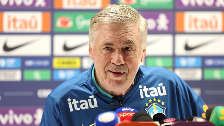 Brazil Press Conference and Training Session