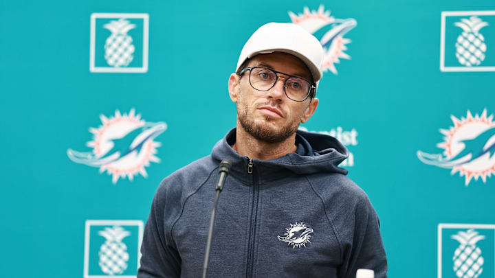 Miami Dolphins head coach Mike McDaniel Miami Dolphins head coach Mike McDaniel