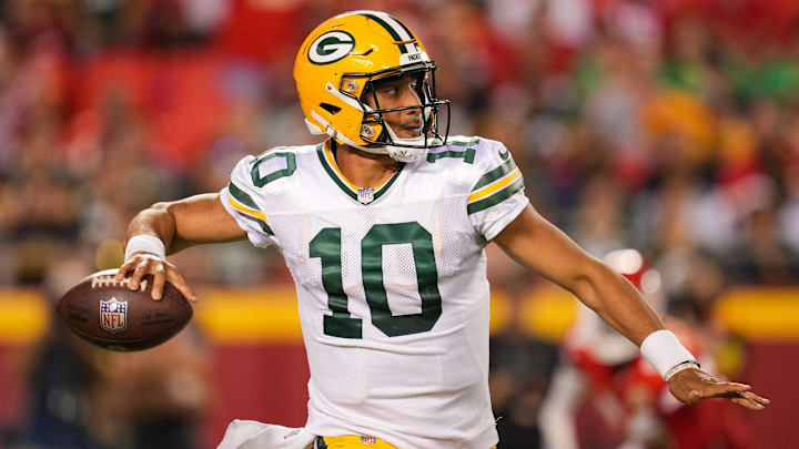 Green Bay Packers quarterback Jordan Love