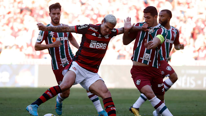 Com Pedro e Nino, veja a seleção formada por jogadores de Flamengo e Fluminense, que decidem o Cariocão 2023.