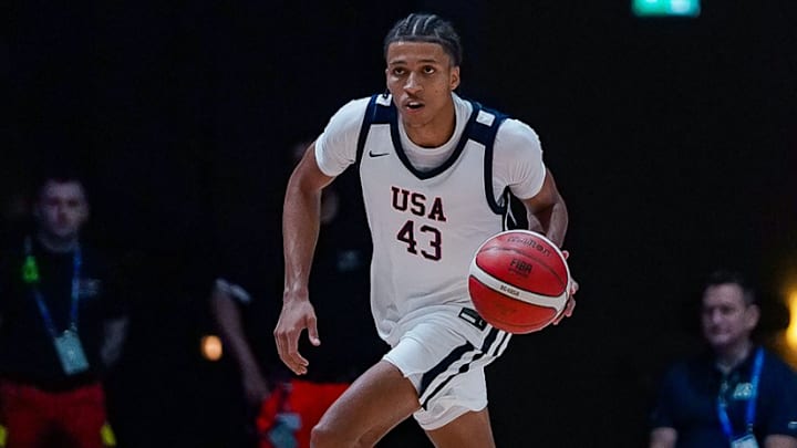 Baylor Gaurd, Cameron Carr has been showing out at the NBA Draft combine. Baylor Gaurd, Cameron Carr has been showing out at the NBA Draft combine.