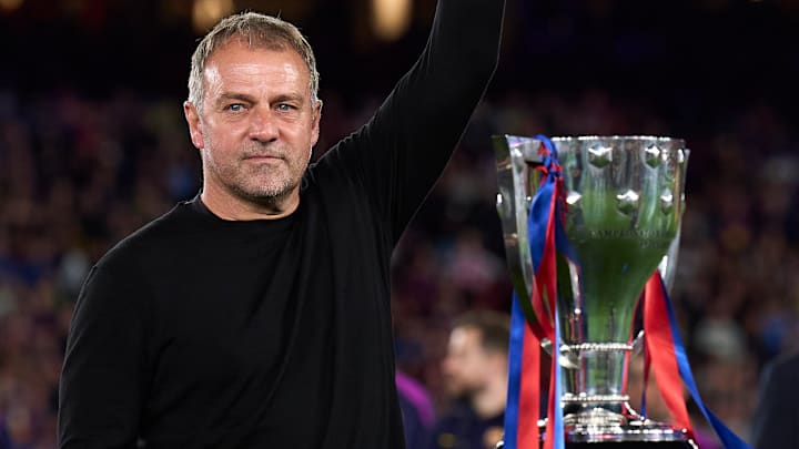 Hansi Flick llevó al Barça al bicampeonato de LaLiga Hansi Flick llevó al Barça al bicampeonato de LaLiga