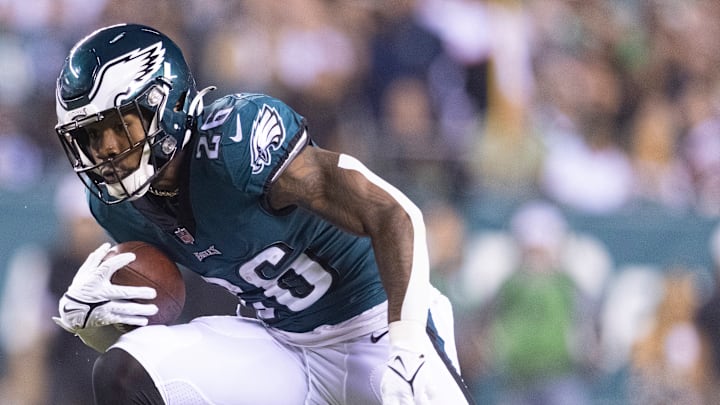 Miles Sanders es corredor de los Philadelphia Eagles