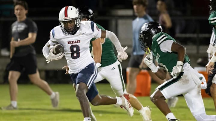 Pisgah vs Richland from Sept. 26, 2025