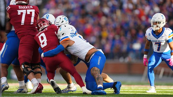 Boise State's Jayden Virgin-Morgan. Boise State's Jayden Virgin-Morgan.