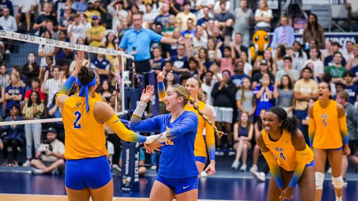 No. 1 Pitt Volleyball Sweeps No. 13 Georgia Tech on Sept. 29, 2024 in Atlanta 