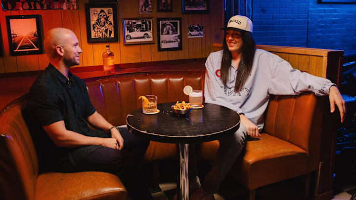 Breanna Stewart sits with Sean Evans 