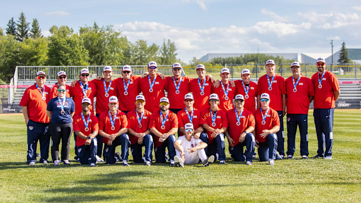 The U.S. Men's National Team claimed its second consecutive bronze medal with a 10-1 win over Japan at the WBSC World Cup. The U.S. Men's National Team claimed its second consecutive bronze medal with a 10-1 win over Japan at the WBSC World Cup.