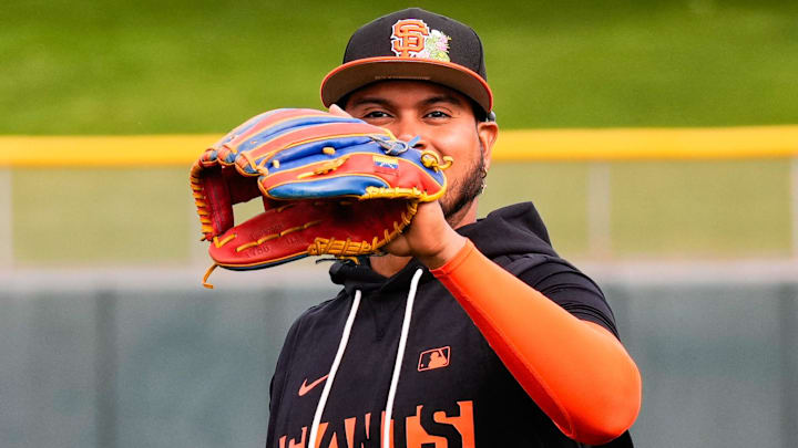 San Francisco Giants Second baseman Luis Arraez.