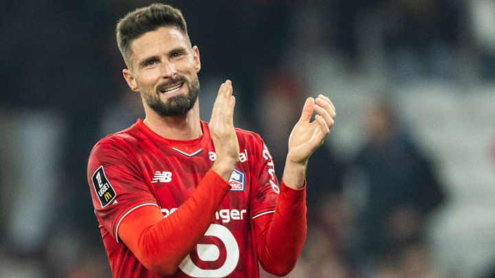 Olivier Giroud buteur face à l'OM dimanche