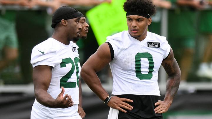 Taking a page from his past could help Jets head coach Aaron Glenn get the most out of RBs Breece Hall and Braelon Allen. Taking a page from his past could help Jets head coach Aaron Glenn get the most out of RBs Breece Hall and Braelon Allen.